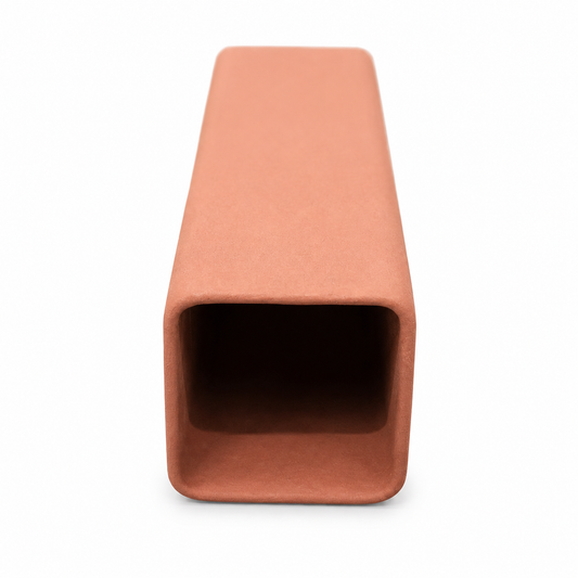 2-Pack small Square Fish Cave, Ceramic Hideaway Cave for Plecos
